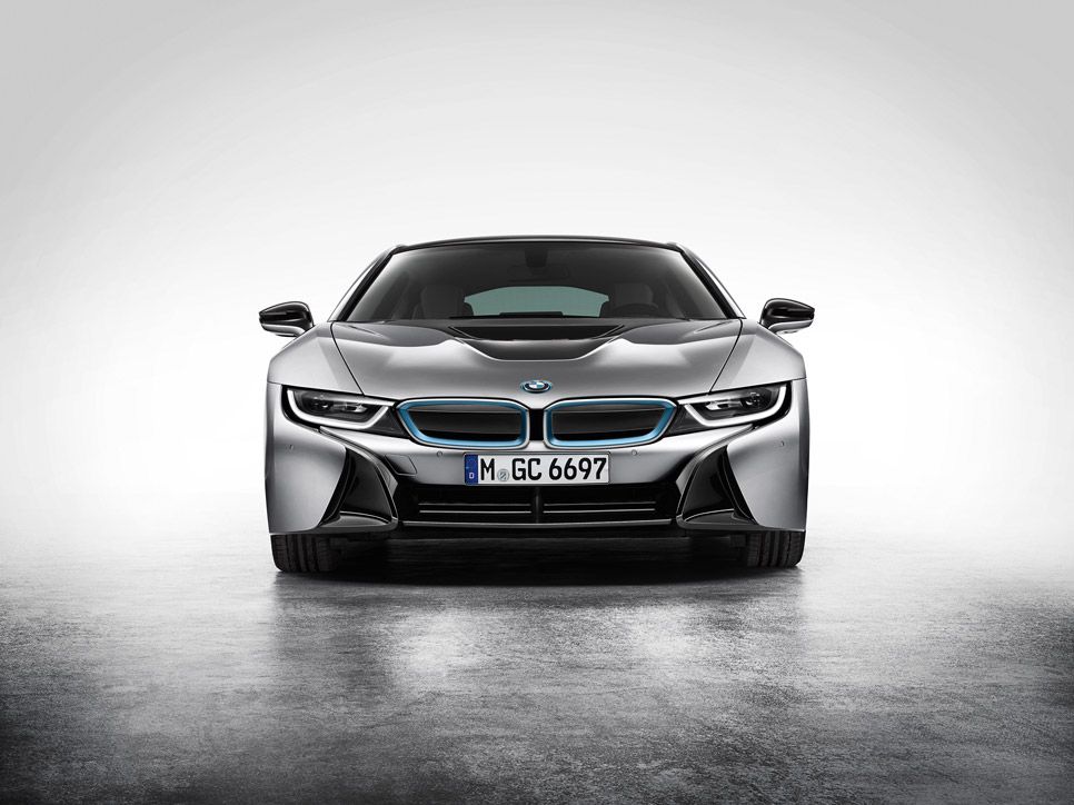 BMW i8, sin camuflaje