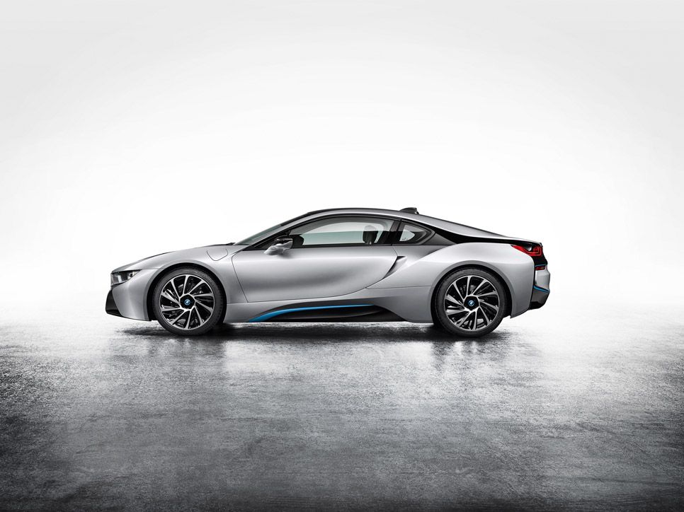 BMW i8, sin camuflaje