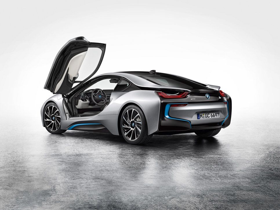 BMW i8, sin camuflaje