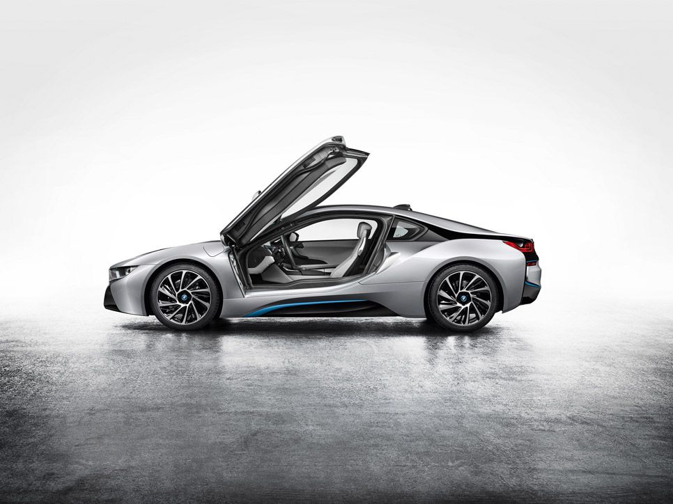 BMW i8, sin camuflaje