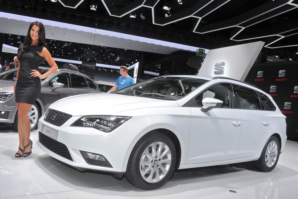 Las chicas del Salón de Frankfurt 2013