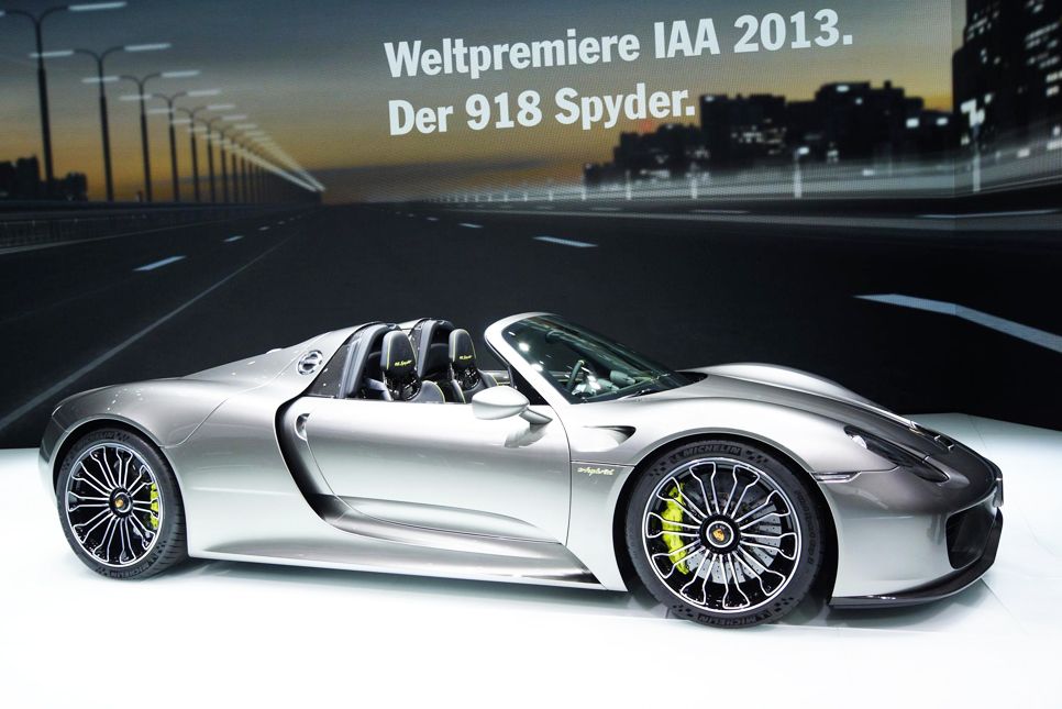 Los cinco coches más potentes del Salón de Frankfurt 2013