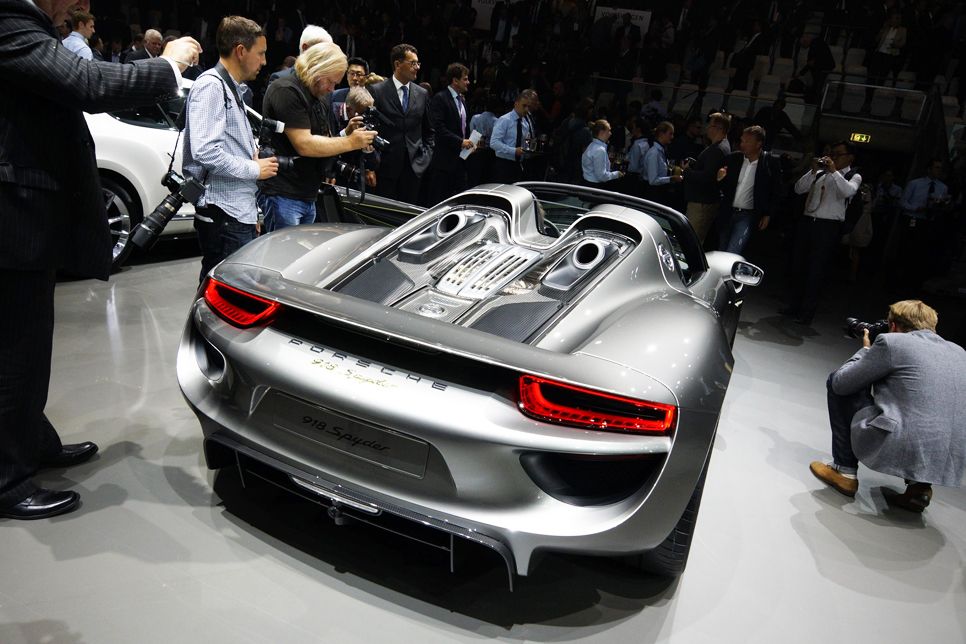 Los cinco coches más potentes del Salón de Frankfurt 2013