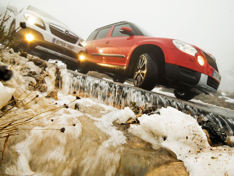 Skoda Yeti 2.0 TDI CR vs Opel Mokka 1.7 CDTI 130 Excellence 4x4 S/S