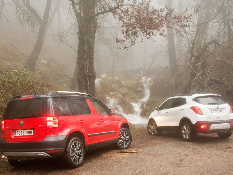 Skoda Yeti 2.0 TDI CR vs Opel Mokka 1.7 CDTI 130 Excellence 4x4 S/S