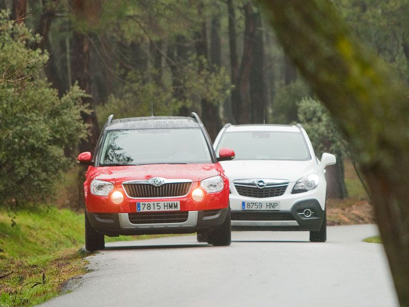 Skoda Yeti 2.0 TDI CR vs Opel Mokka 1.7 CDTI 130 Excellence 4x4 S/S