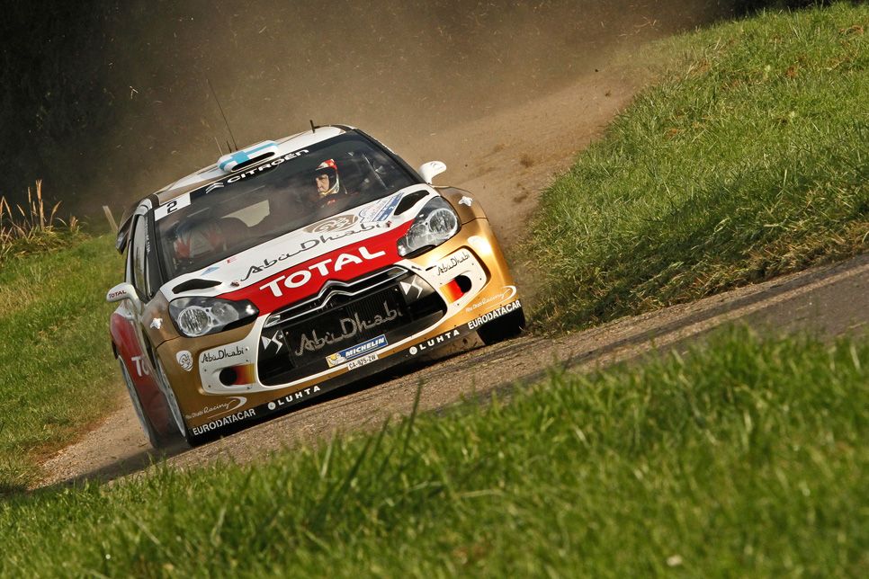 Rallye Francia: etapa del sábado