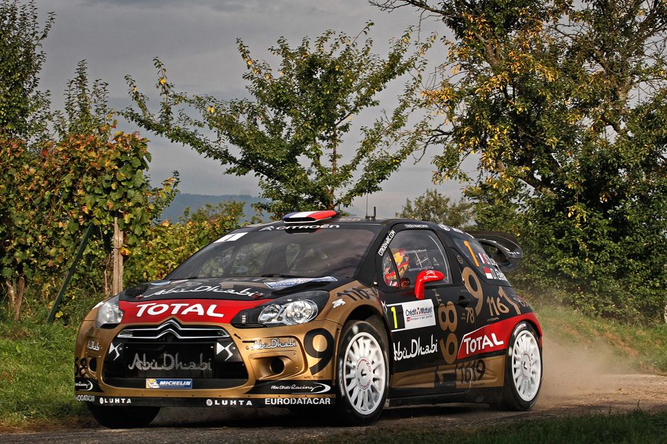 Rallye Francia: etapa del sábado