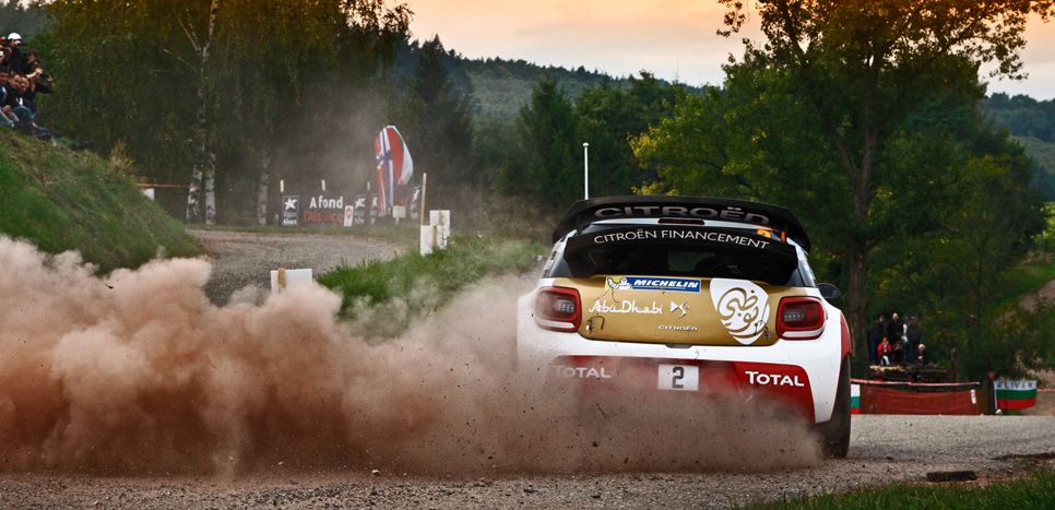 Rallye Francia: etapa del sábado