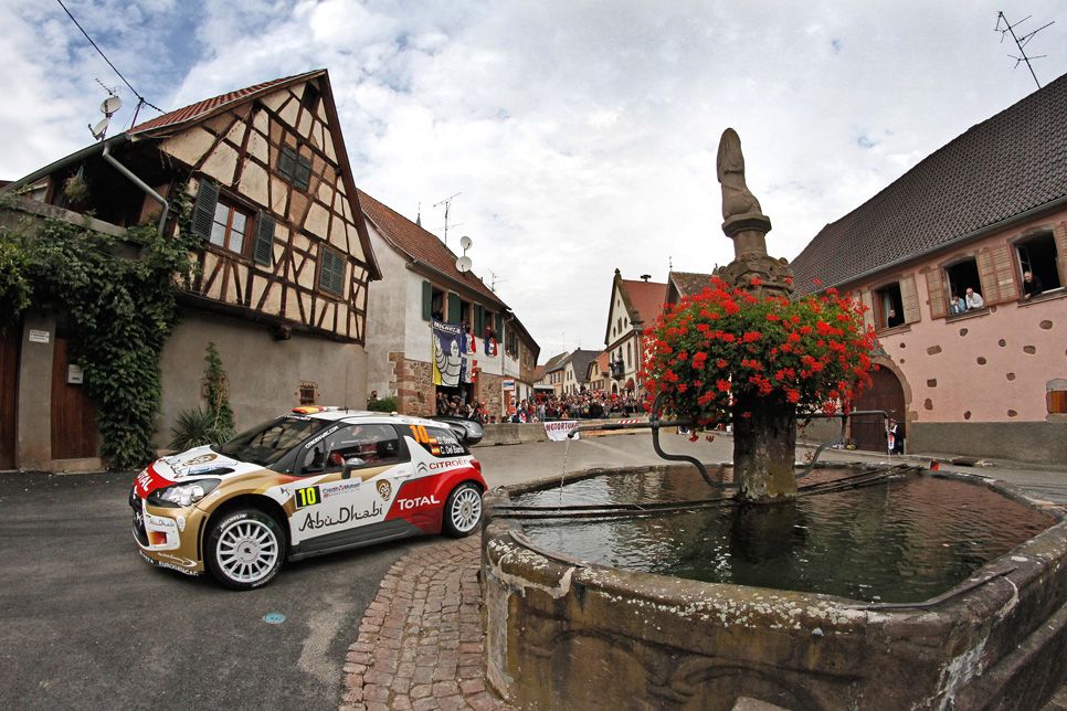 Rallye Francia: etapa del sábado