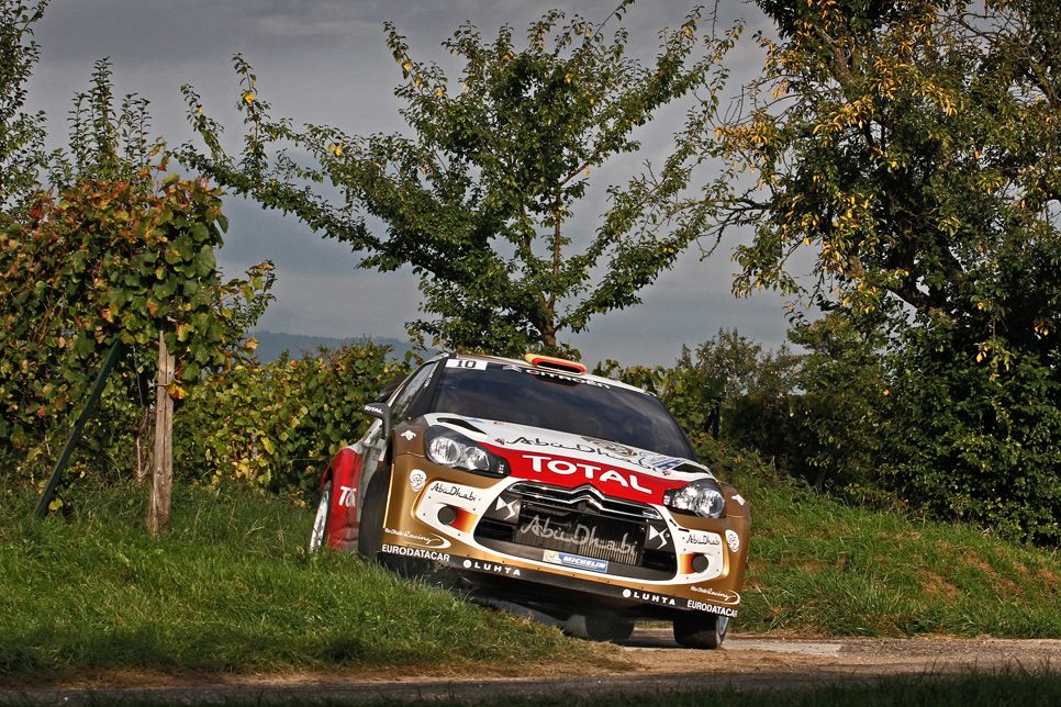 Rallye Francia: etapa del sábado