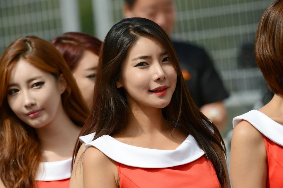 Las chicas del GP de Corea