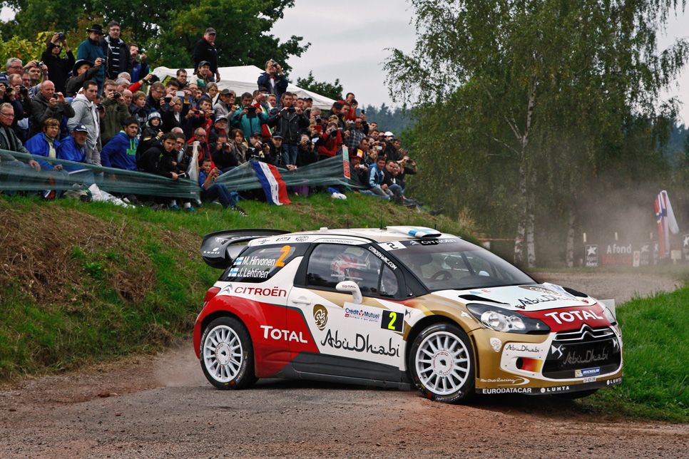 Rallye Francia: etapa del sábado