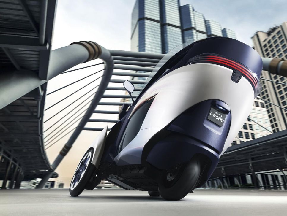 Toyota i-Road eléctrico, confirmado