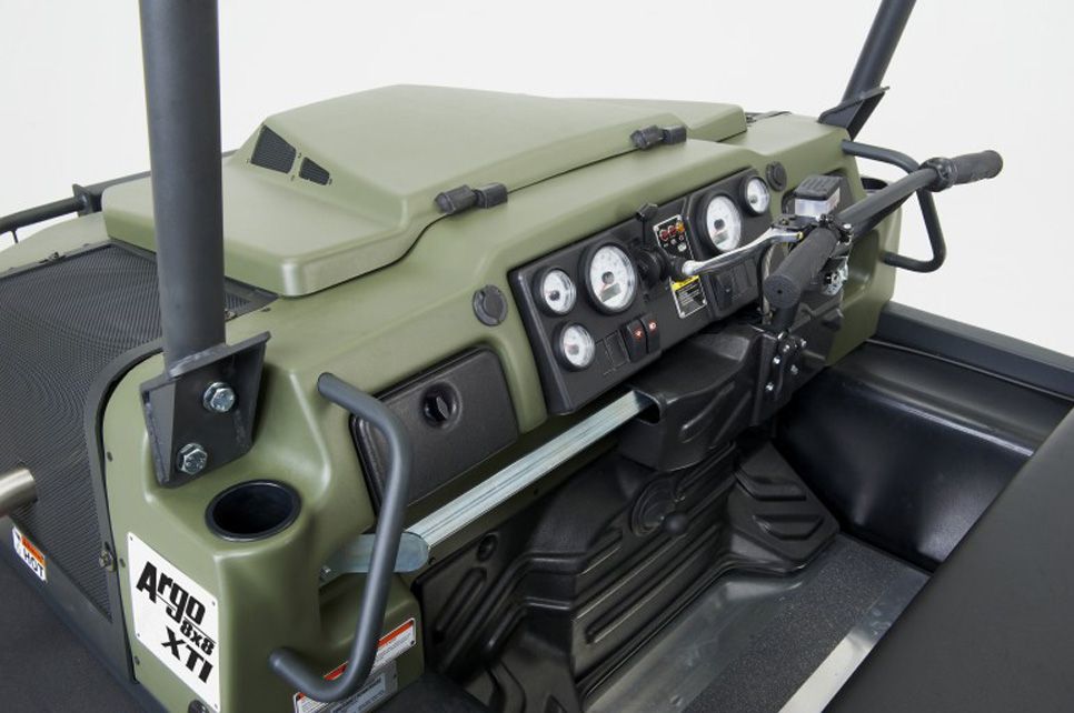 Argo 8x8 XTI, una bestia de todoterreno