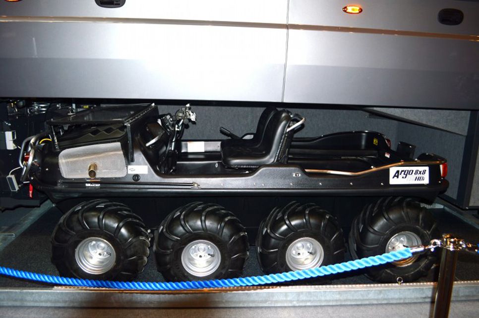 Argo 8x8 XTI, una bestia de todoterreno