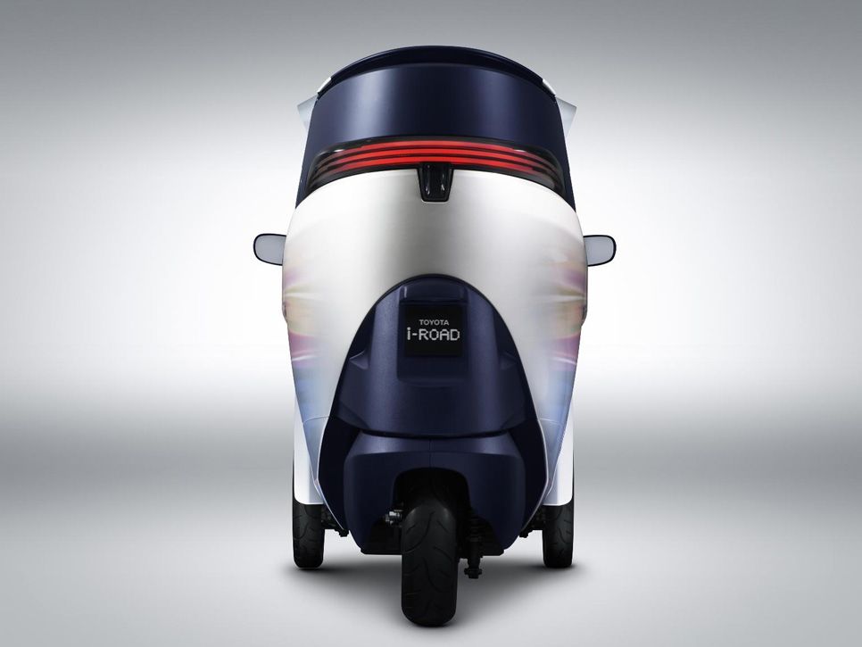 Toyota i-Road eléctrico, confirmado
