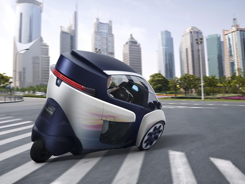 Toyota i-Road eléctrico, confirmado
