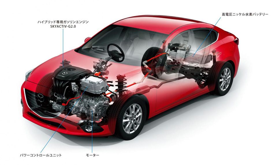 Mazda Axela Hybrid, el Mazda 3 híbrido