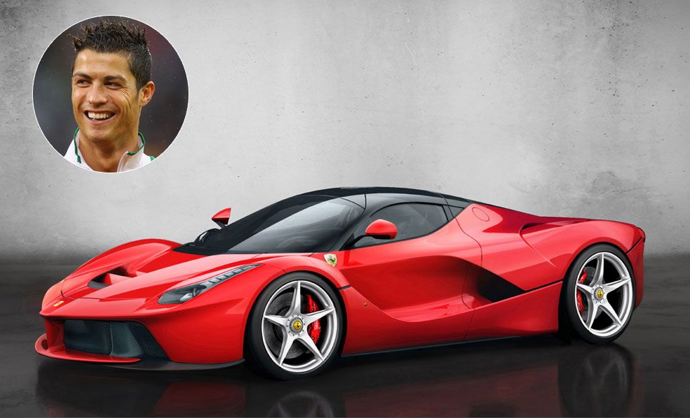 Los futbolistas con los coches más caros