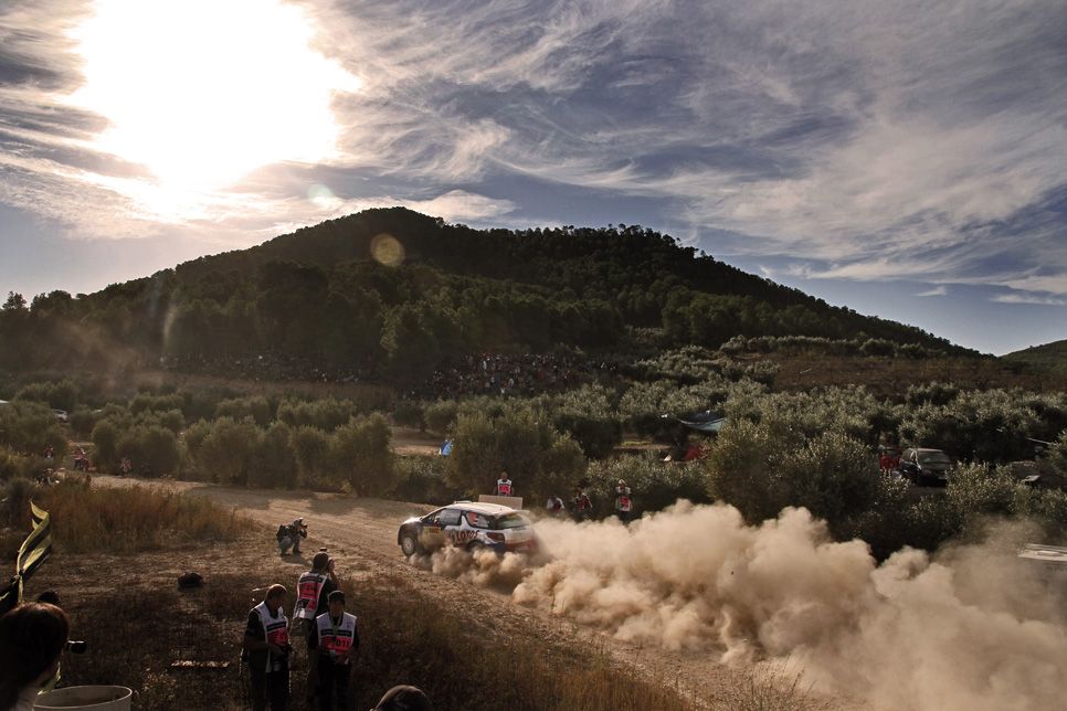 Rallye España: etapa del domingo
