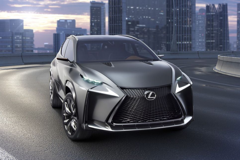 Lexus LF-NX Concept, SUV compacto