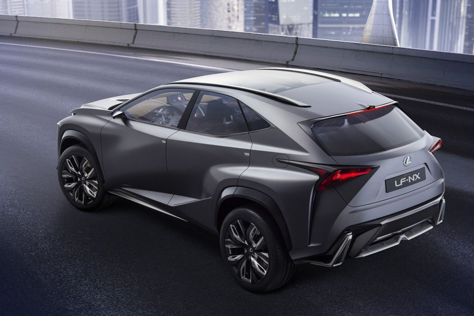 Lexus LF-NX Concept, SUV compacto