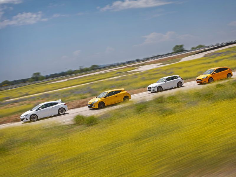 Supercomparativa de compactos GTI