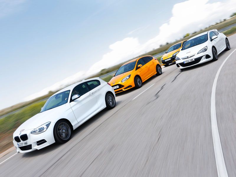 Supercomparativa de compactos GTI