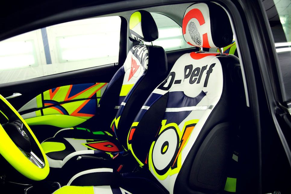 El Opel Adam de Valentino Rossi