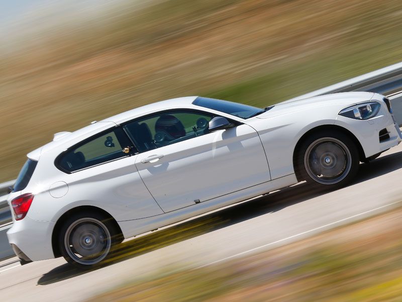 BMW m 135i, en circuito