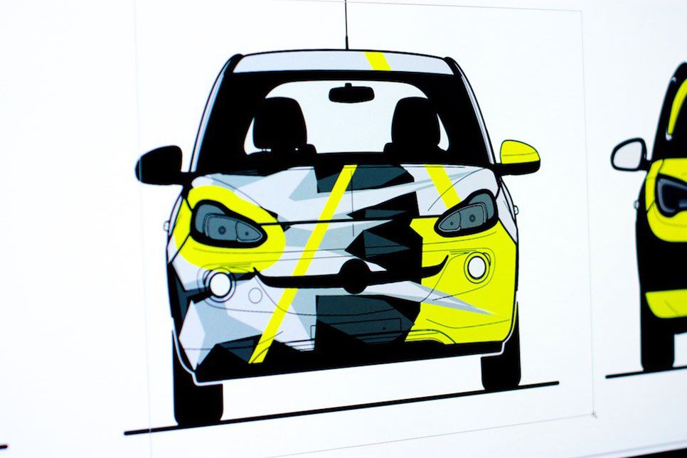 El Opel Adam de Valentino Rossi