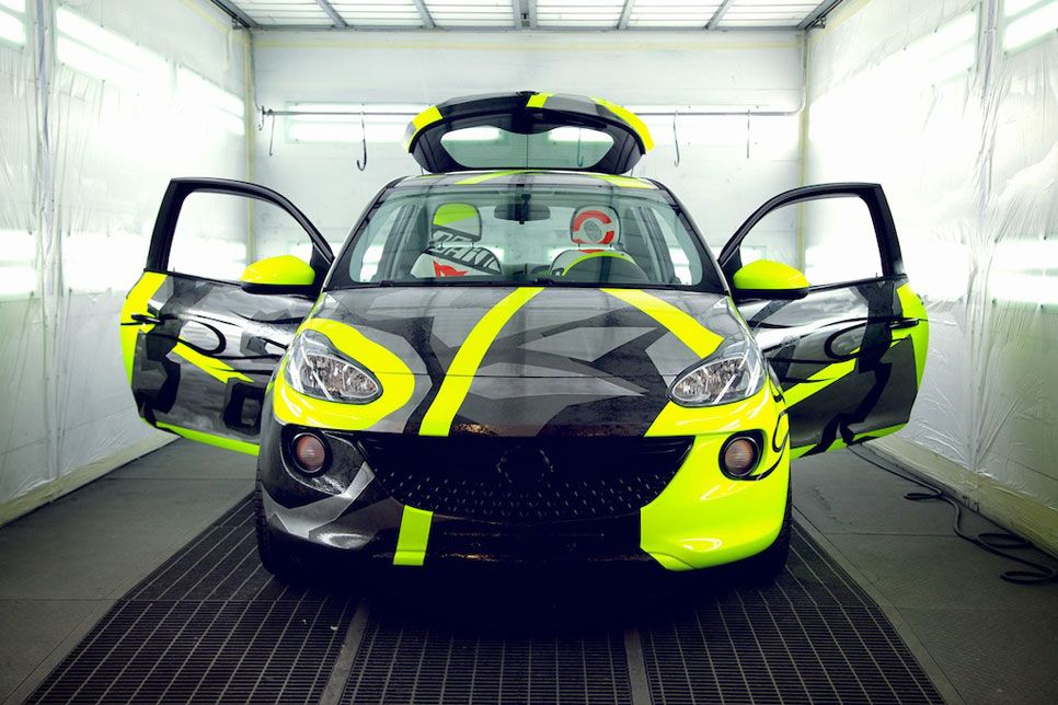 El Opel Adam de Valentino Rossi