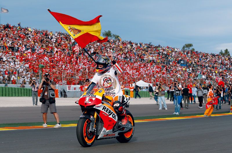 Márquez hace historia en MOTOCICLISMO