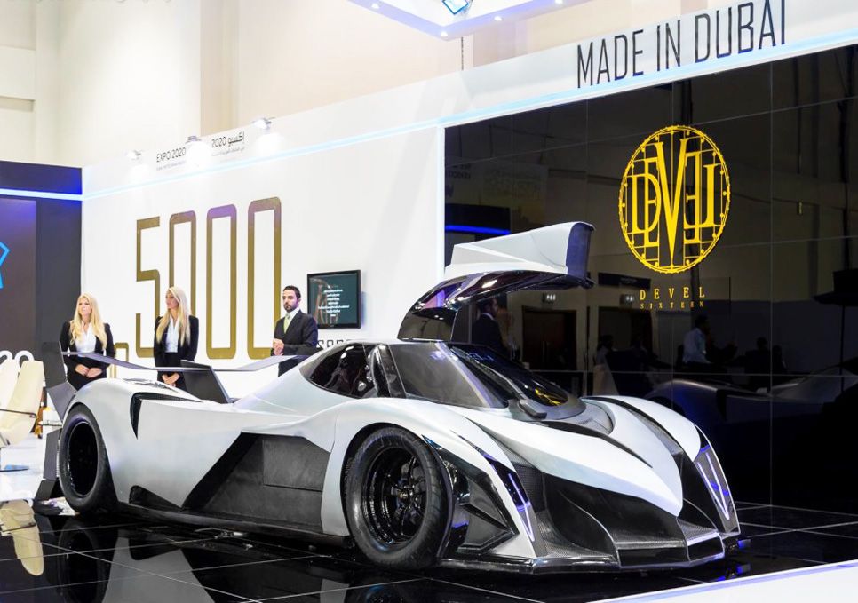 Devel Sixteen, el coche de los 5.000 CV
