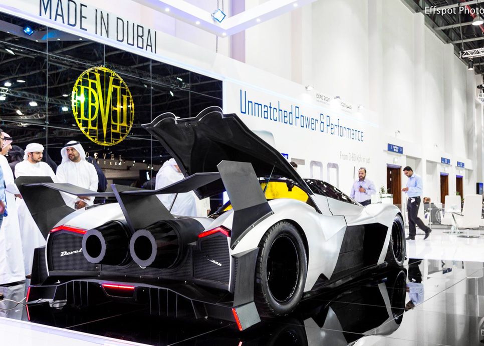 Devel Sixteen, el coche de los 5.000 CV