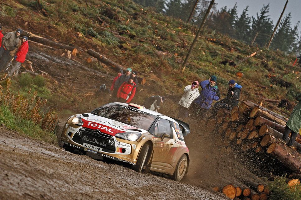 Rallye de Gales: viernes