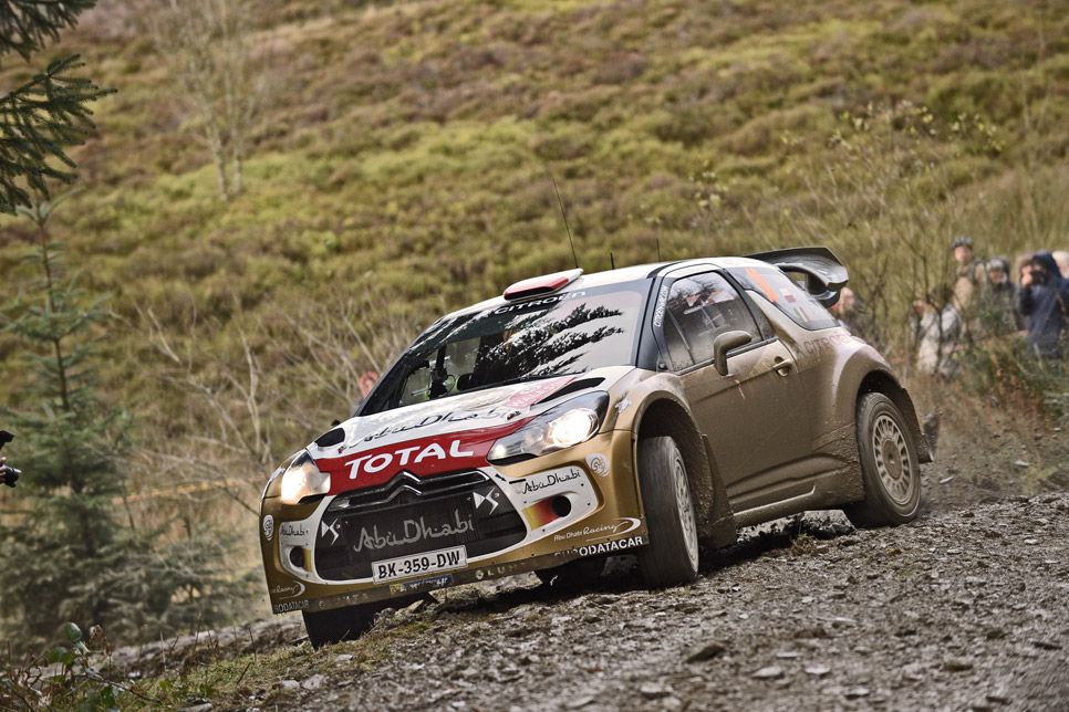 Rallye de Gales: viernes