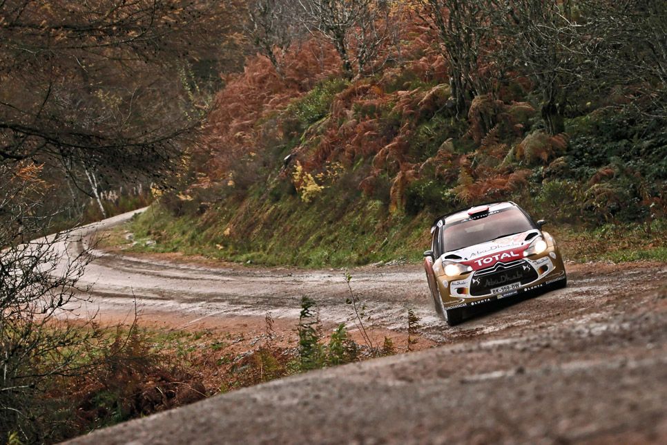 Rallye de Gales: viernes