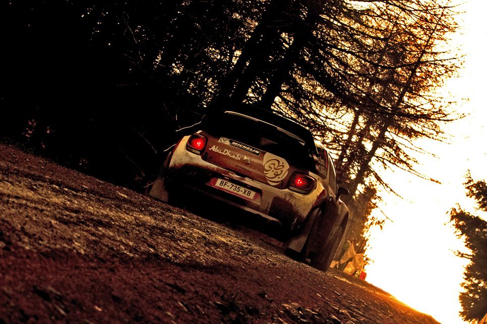 Rallye de Gales: viernes
