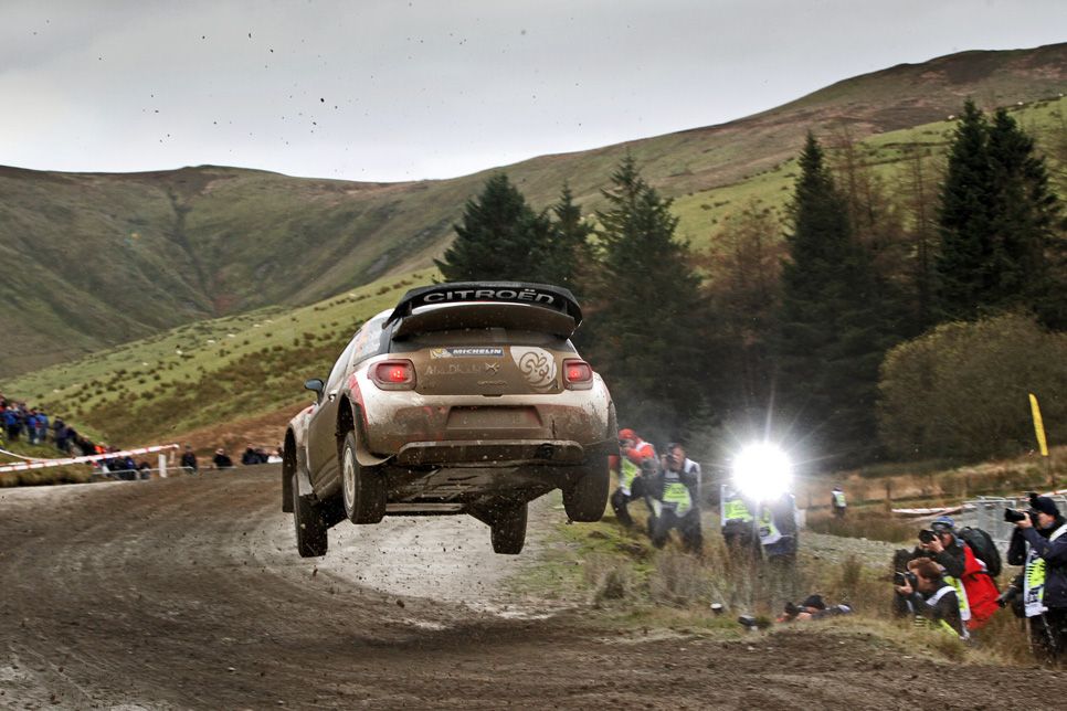 Rallye de Gales: sábado