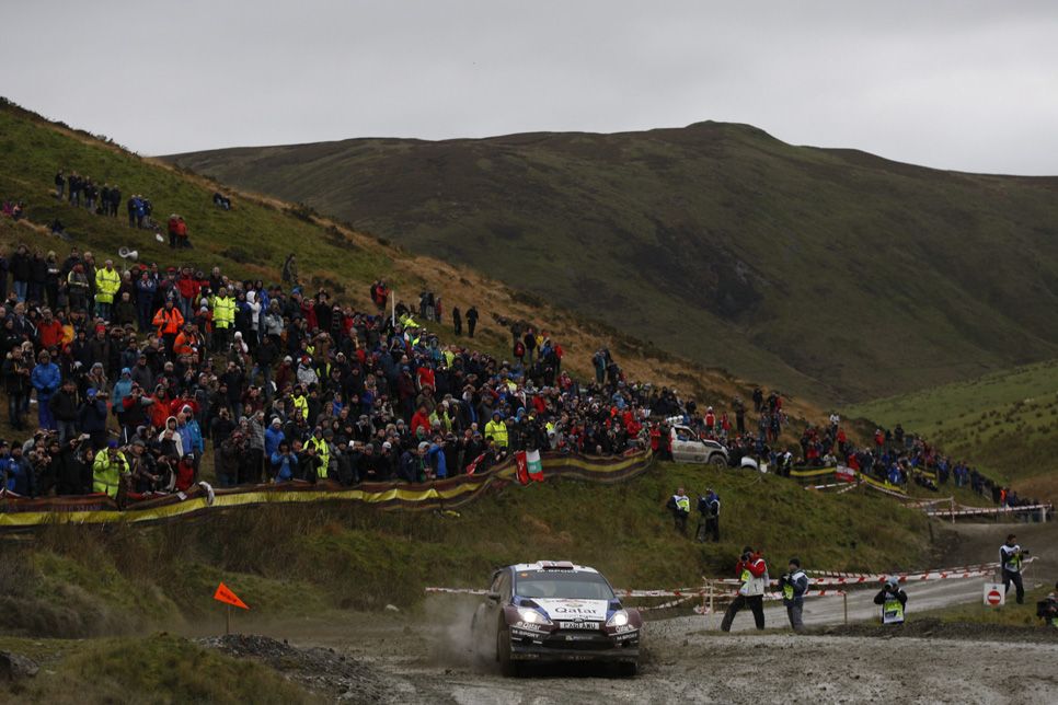 Rallye de Gales: sábado