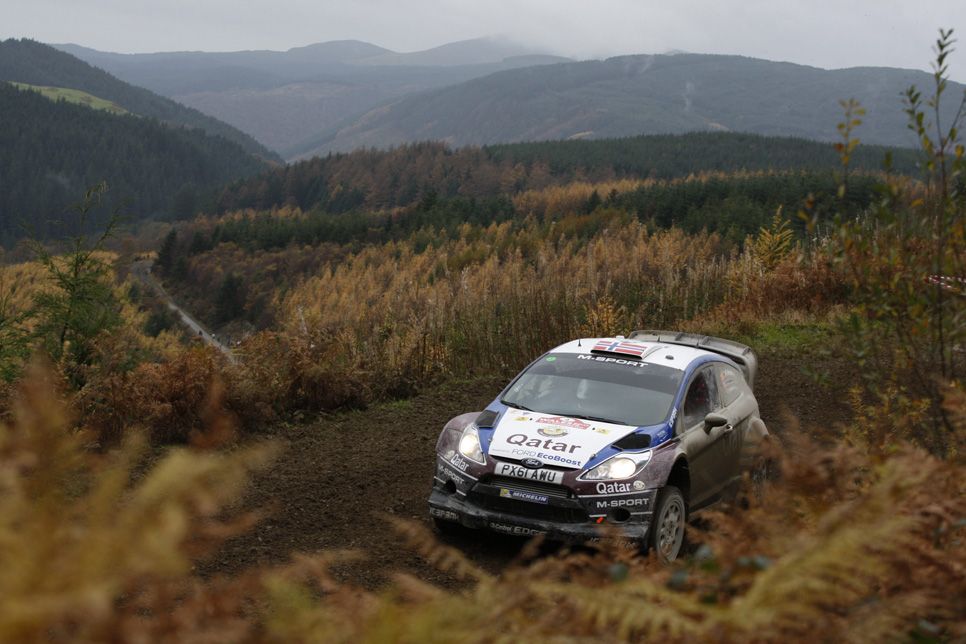 Rallye de Gales: sábado