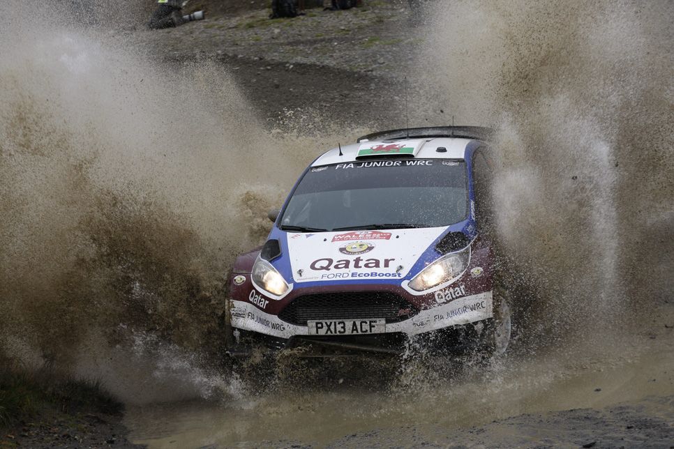 Rallye de Gales: sábado