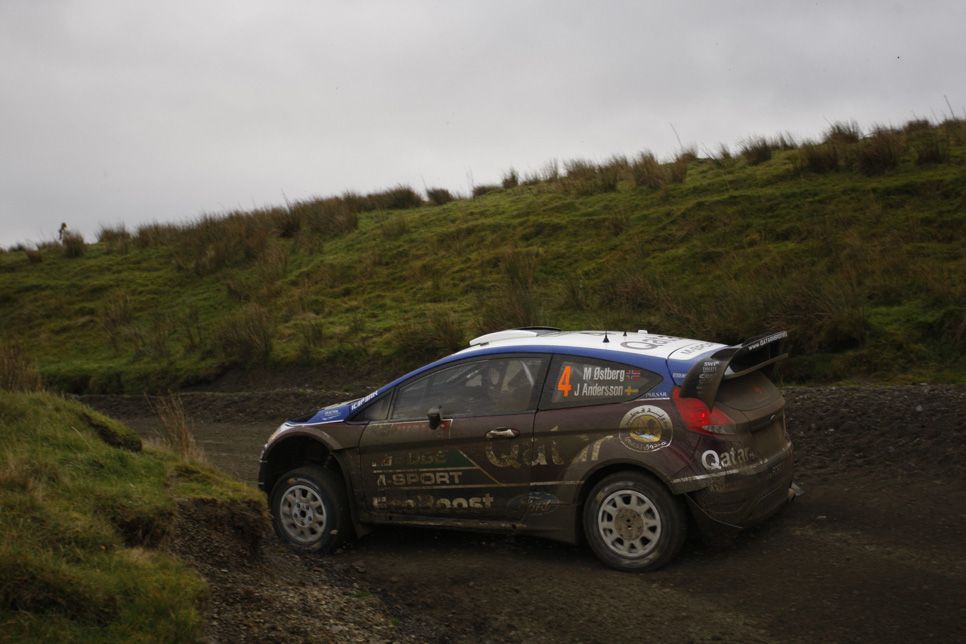 Rallye de Gales: sábado