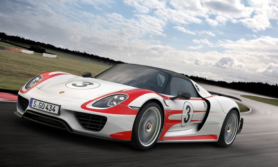 Porsche 918 Spyder paquete Weissach