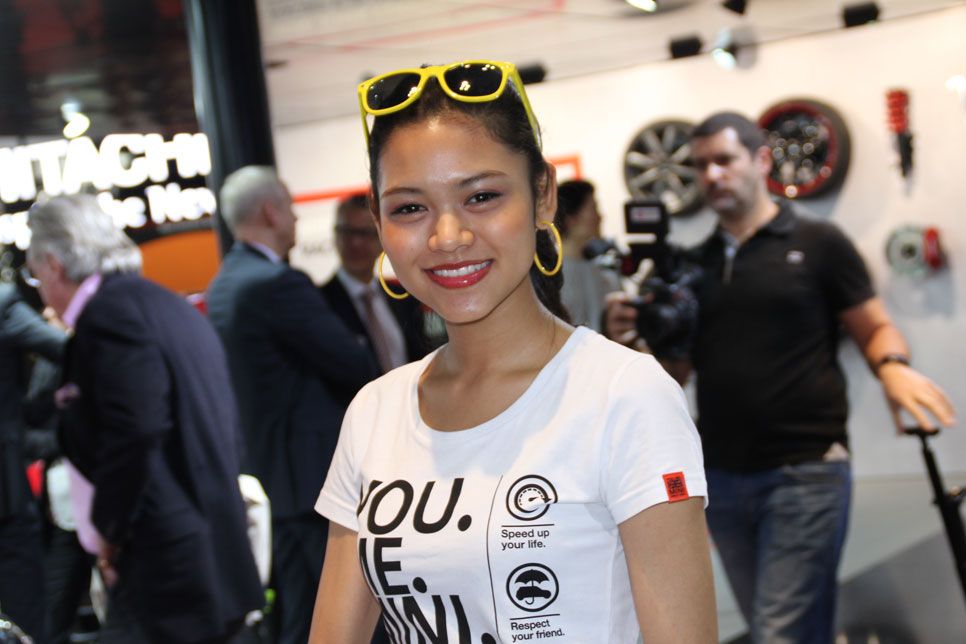 Las chicas del Salón de Tokio 2013