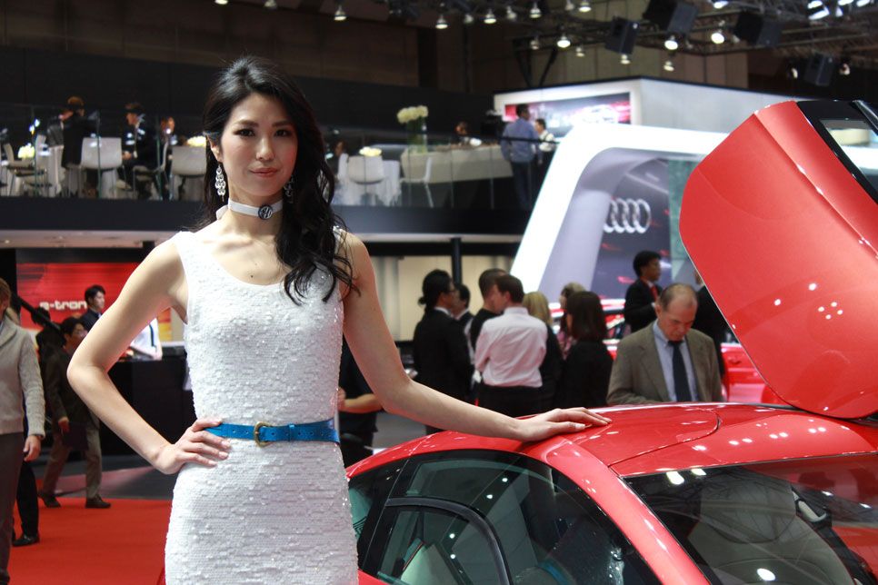 Las chicas del Salón de Tokio 2013