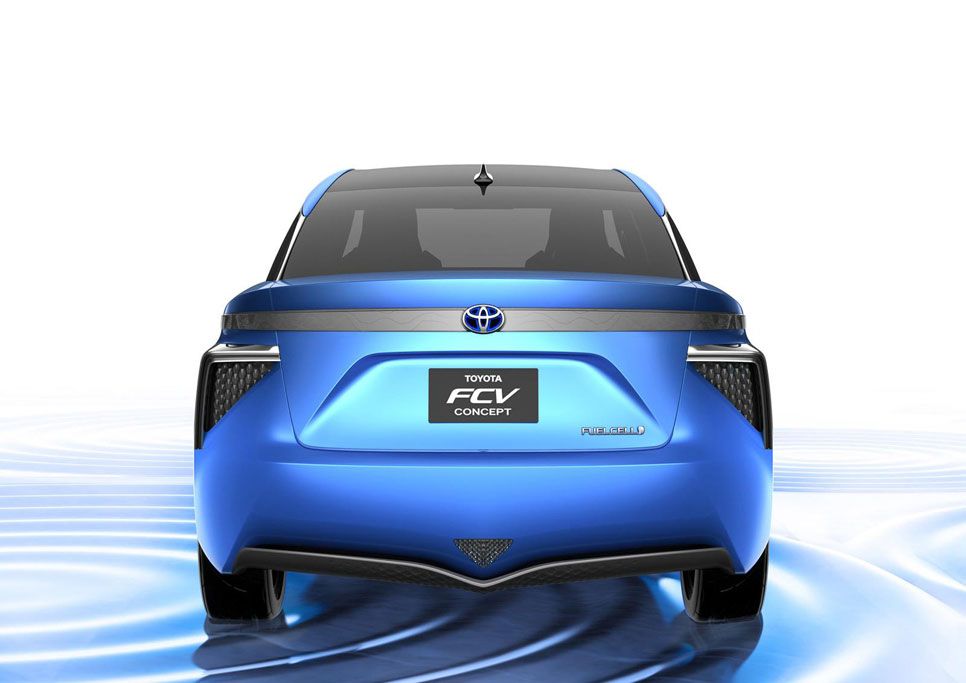 Toyota FCV, hidrógeno y electricidad