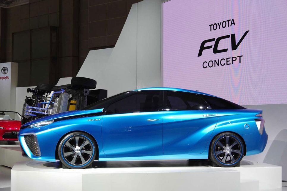 Toyota FCV, hidrógeno y electricidad